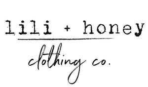lili + honey clothing co. logo