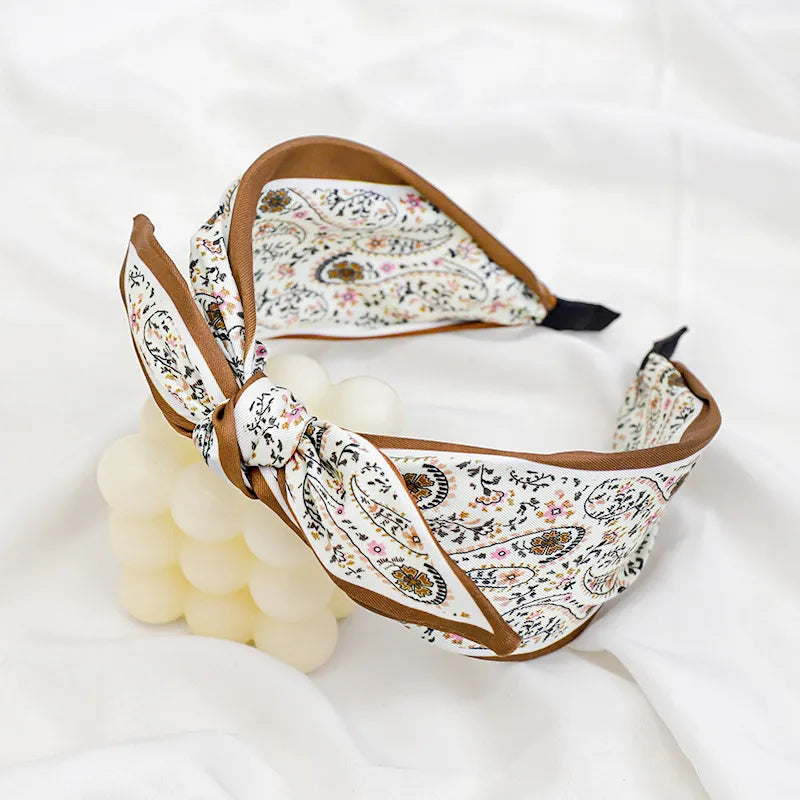 Paisley Knotted Headband